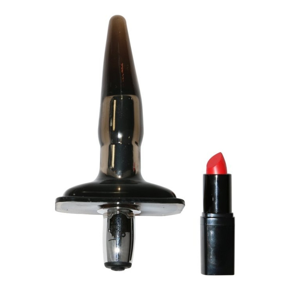 Анальные игрушки с вибрацией - Анальная пробка MENZSTUFF PURRFECT PLUG, SMOKE 3