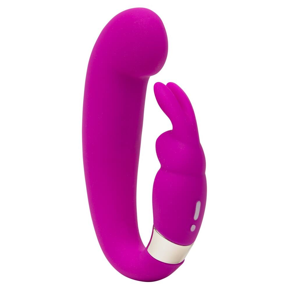  - Подвійний вібратор Happy Rabbit G-Spot Clitoral Curve Vibrator