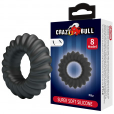 Ерекційне кільце Crazy Bull №8 - FITZ super soft silicone, BI-210356