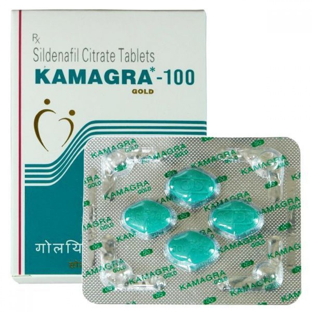 Лубриканты - Kamagra Gold 100 (цена за упаковку, 4 таб.) 1
