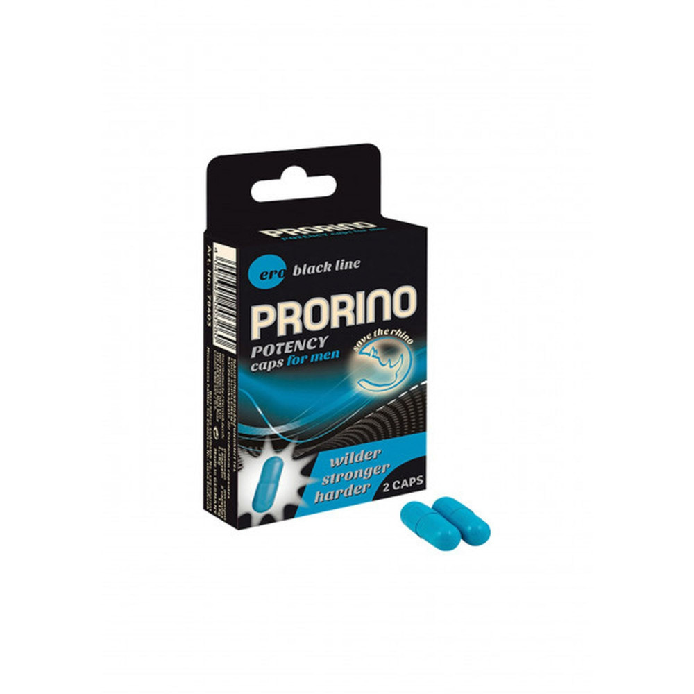Лубриканты - Капсулы для потенции PRORINO Potency Caps for men ( цена за 2 капсулы в упаковке)