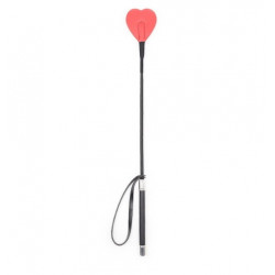 Стек сердце DS Fetish Whip heart red