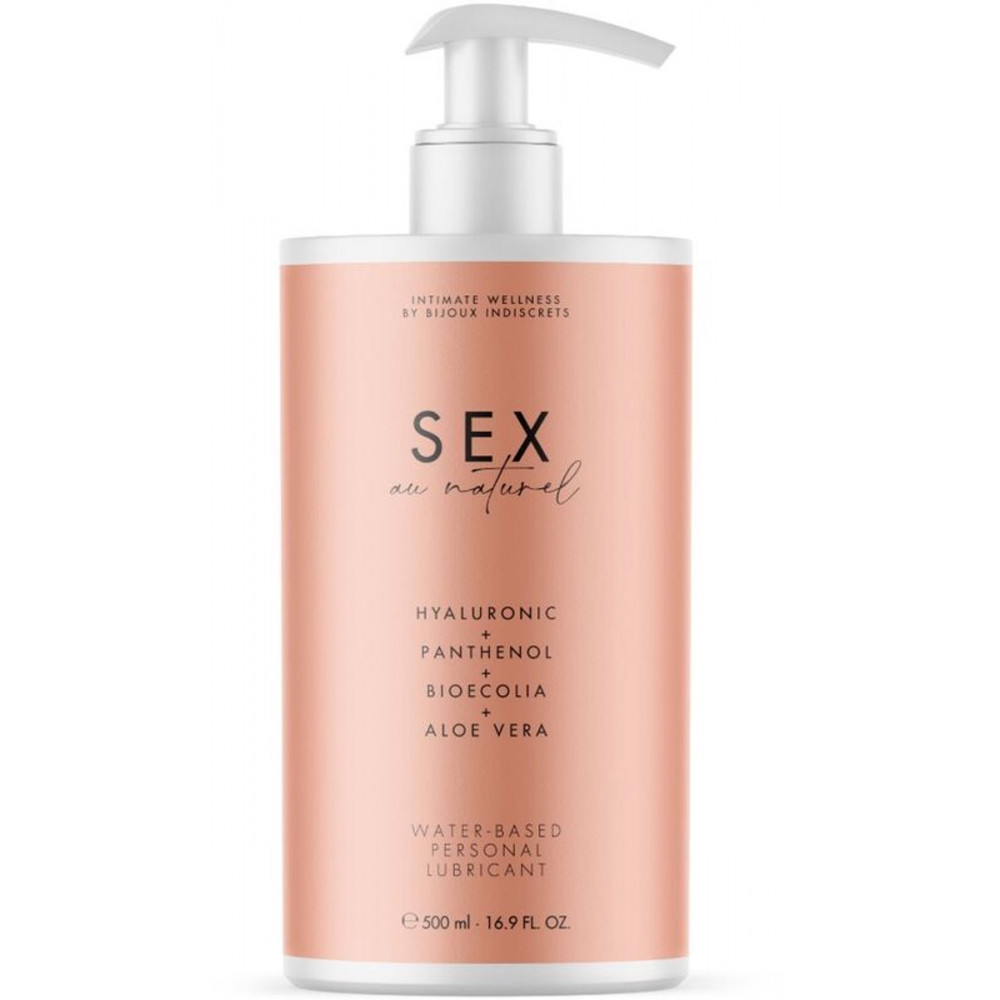 Різне - Лубрикант на водній основі Bijoux Indiscrets Sex Au Naturel універсальний, 500 мл