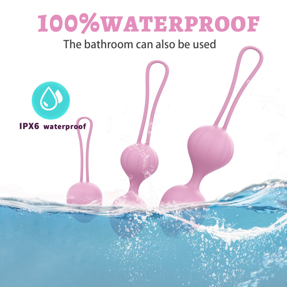 Вагинальные шарики и тренажеры - Набор вагинальных шариков Every Night Toys Wendy, 3 шт, сиреневый 2