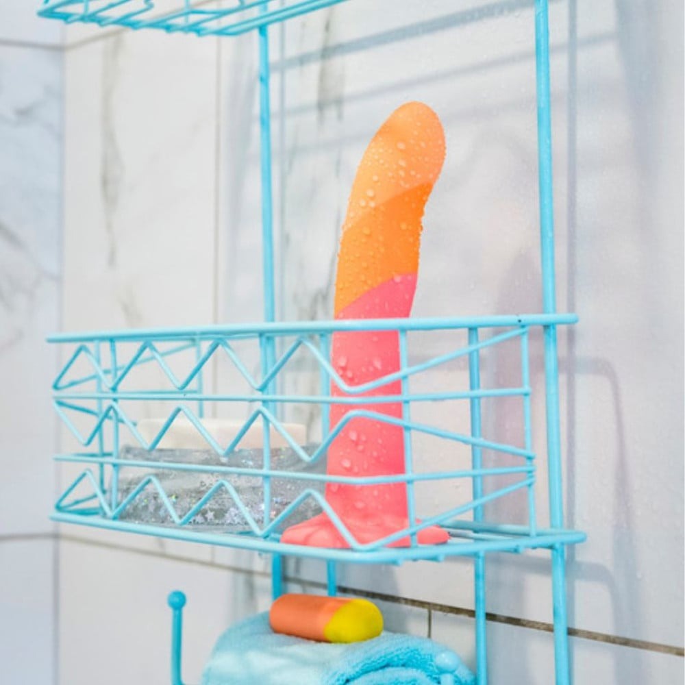 Різне - Насадка-фалоімітатор для страпону ROMP Dizi колір градієнт: від червоного до оранжевого 5