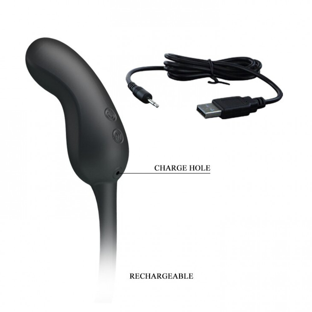 Різне - Насадка з вібрацією і анальним стимулятором Hercules BI-026231 10