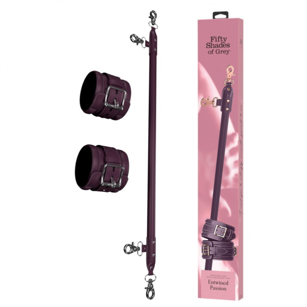 Разное - Распорка и фиксатор для лодыжек Fifty Shades of Grey Spreader Bar фиолетовый