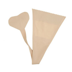 Самоклеющиеся трусики Bye Bra бежевые, One Size