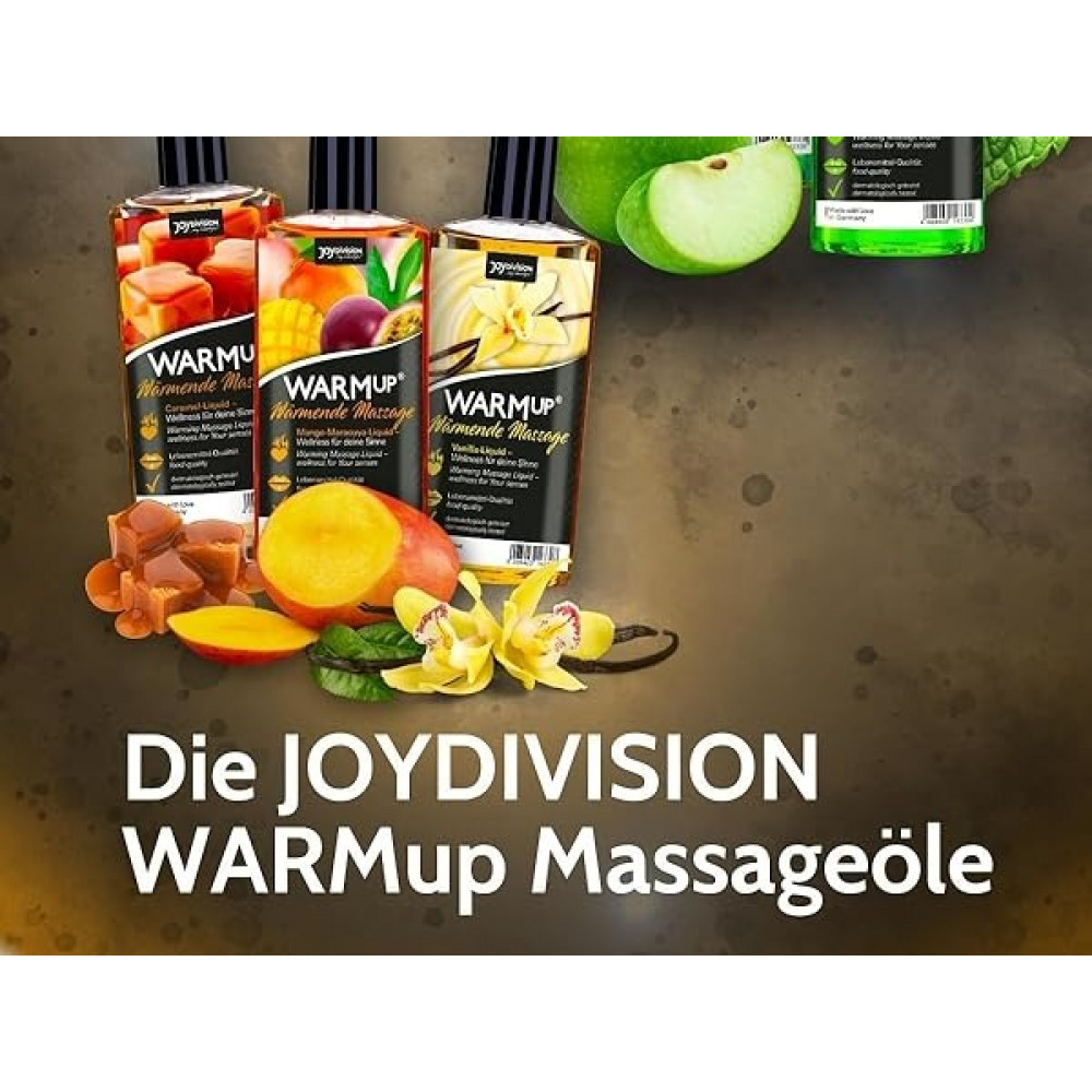 Для масажу - Їстівна масажна олія з ефектом, що розігріває WARMup Mango Maracuya 150 мл 9