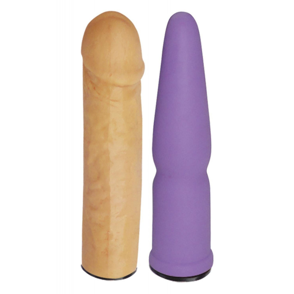 Різне - Секс-машина Diva My Pleasure з кріпленням Vac-U-Lock та насадками в комплекті 8