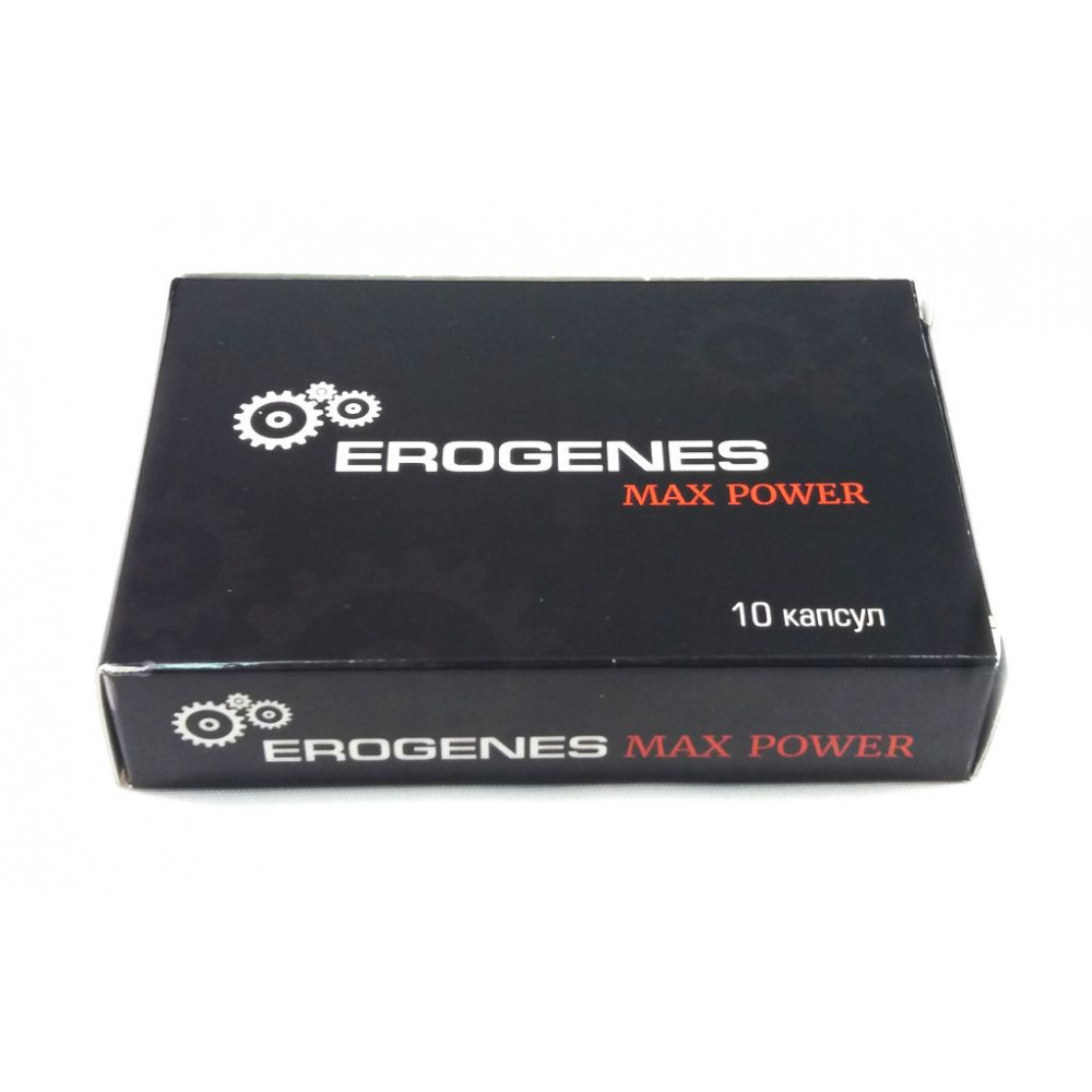 Стимулирующие средства и пролонгаторы - Препарат для потенции Erogenes Max Power БАД (1 капсула)
