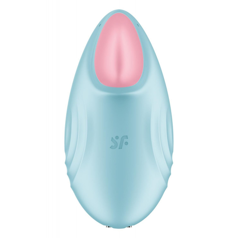 Клиторальный вибратор - Смарт-вибратор для клитора Satisfyer Tropical Tip Light Blue 2