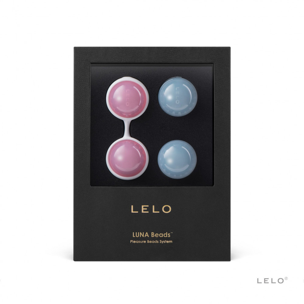 Вагинальные шарики - Набор вагинальных шариков LELO Beads Mini, диаметр 2,9 см, изменяемая нагрузка, 2х28 и 2х37 г 2