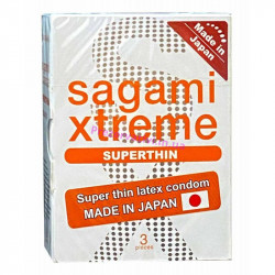 Супертонкие презервативы латексные Sagami Xtreme Superthhin 3 шт