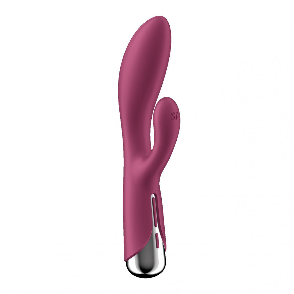 Вибратор-кролик - Вибратор-кролик Satisfyer Spinning Rabbit 1 Red 4