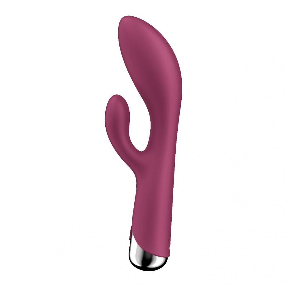 Вибратор-кролик - Вибратор-кролик Satisfyer Spinning Rabbit 1 Red 2