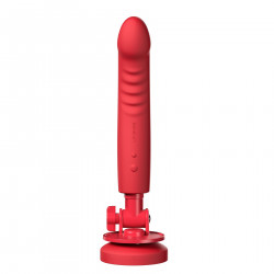 Смарт-міні секс-машина Lovense Mission 2 Vibrating suction cup dildo, 6500 вібрацій/хв, Touch Sense