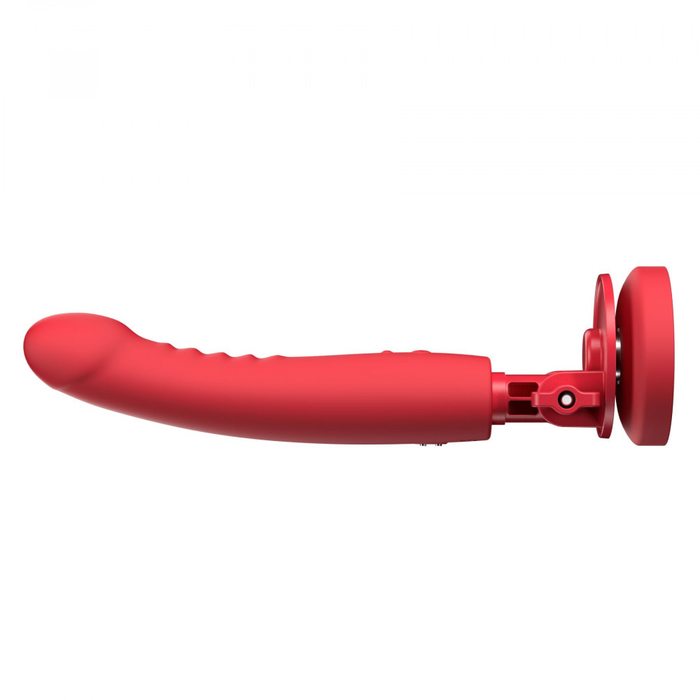 Фаллоимитаторы - Смарт-мини секс-машина Lovense Mission 2 Vibrating suction cup dildo, 6500 вибраций/мин, Touch Sense 2