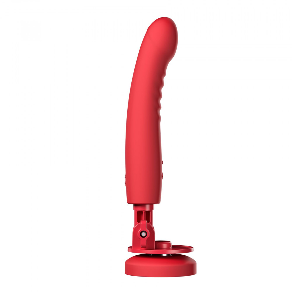 Фаллоимитаторы - Смарт-мини секс-машина Lovense Mission 2 Vibrating suction cup dildo, 6500 вибраций/мин, Touch Sense 1