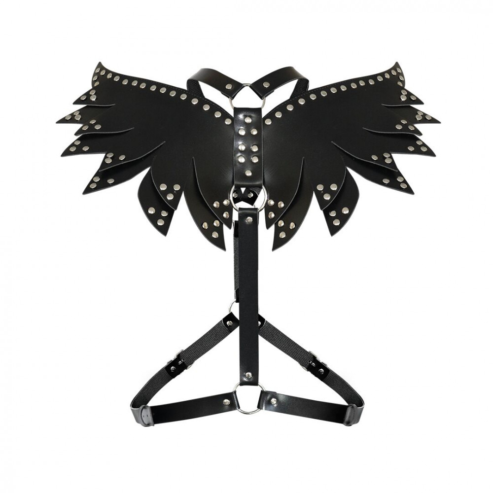 Різне - Жіноча портупея Art of Sex - Wings чорна XS-M, екошкіра 3