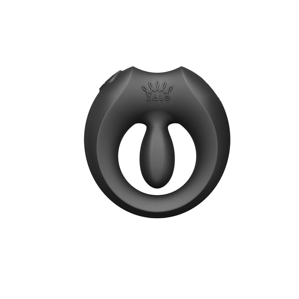 Эрекционные кольца с вибрацией - Эрекционное кольцо Zalo Apis Obsidian Black