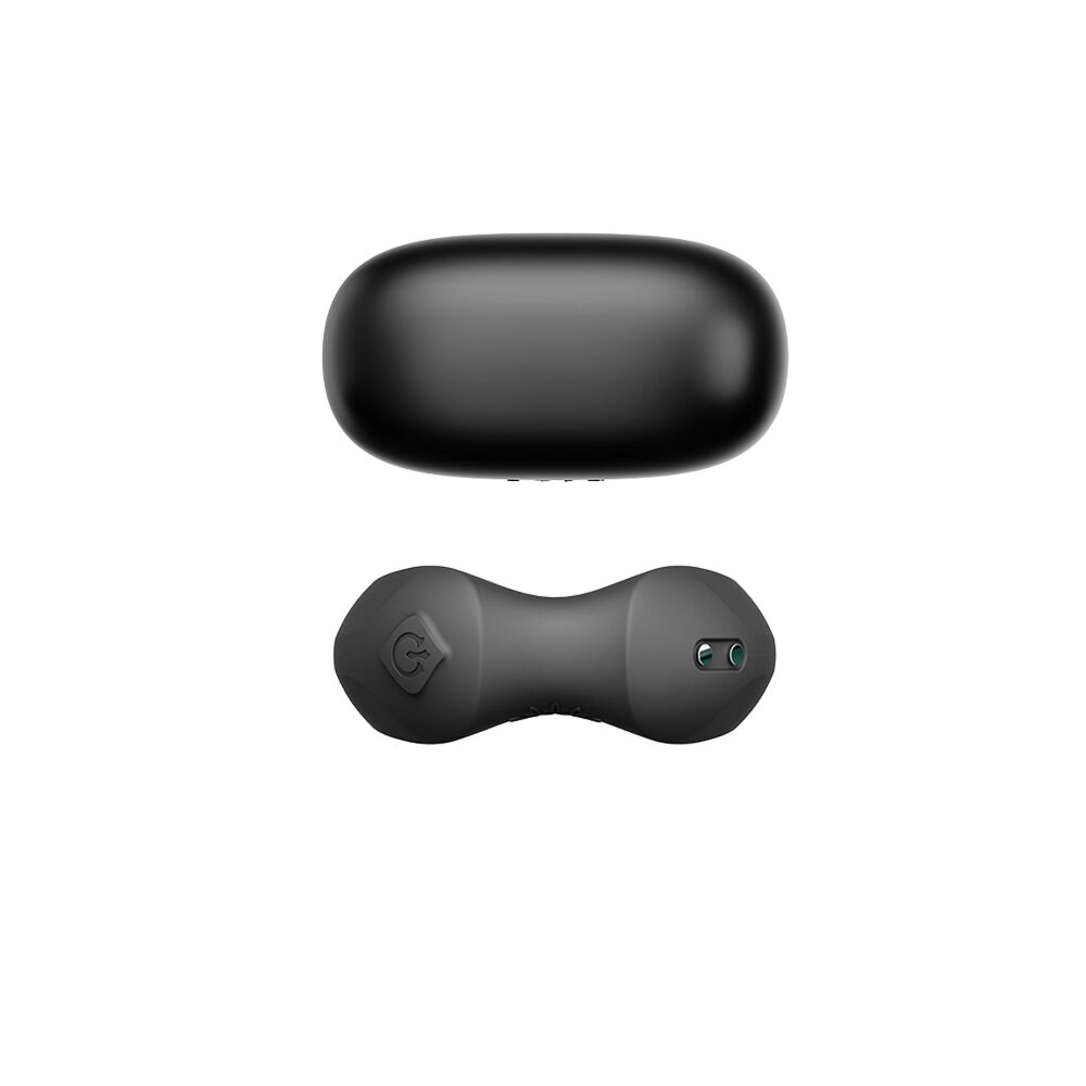 Эрекционные кольца с вибрацией - Эрекционное кольцо Zalo Apis Obsidian Black 14