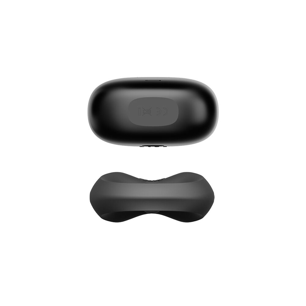 Эрекционные кольца с вибрацией - Эрекционное кольцо Zalo Apis Obsidian Black 13