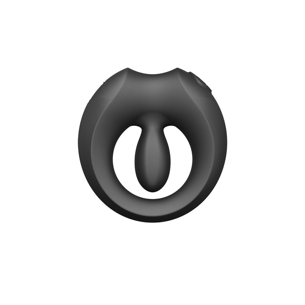 Эрекционные кольца с вибрацией - Эрекционное кольцо Zalo Apis Obsidian Black 12