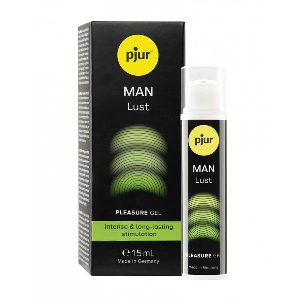 Пролонгаторы и смазки - Жидкий вибратор для мужчин pjur MAN Lust, 15 мл, с эффектом мурашек
