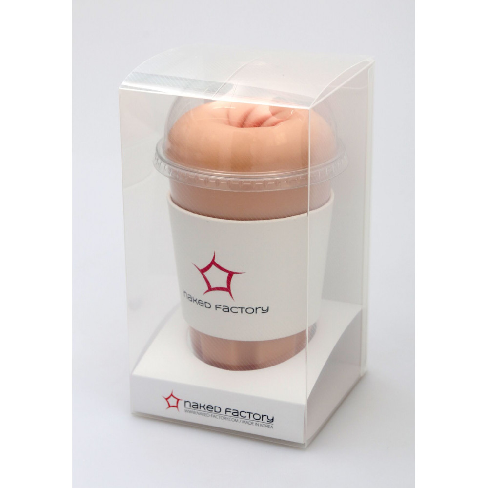 Мастурбатори без вібрації - Мастурбатор-анус Naked Factory Cup Sleeve A-4, наскрізний 1