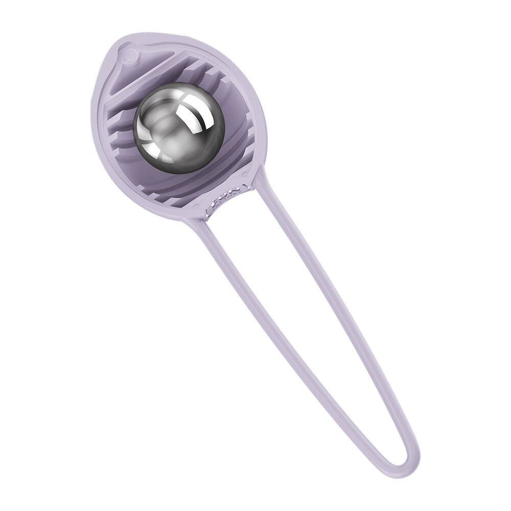 Вагінальні кульки та тренажери - Вагінальна кулька Fun Factory SMARTBALL UNO Purple, одинарна, діаметр 3,6 см 4