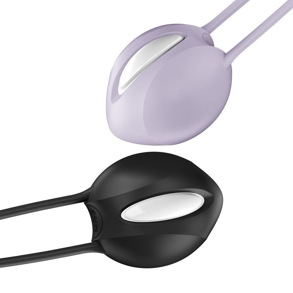 Вагінальні кульки та тренажери - Вагінальна кулька Fun Factory SMARTBALL UNO Purple, одинарна, діаметр 3,6 см 8