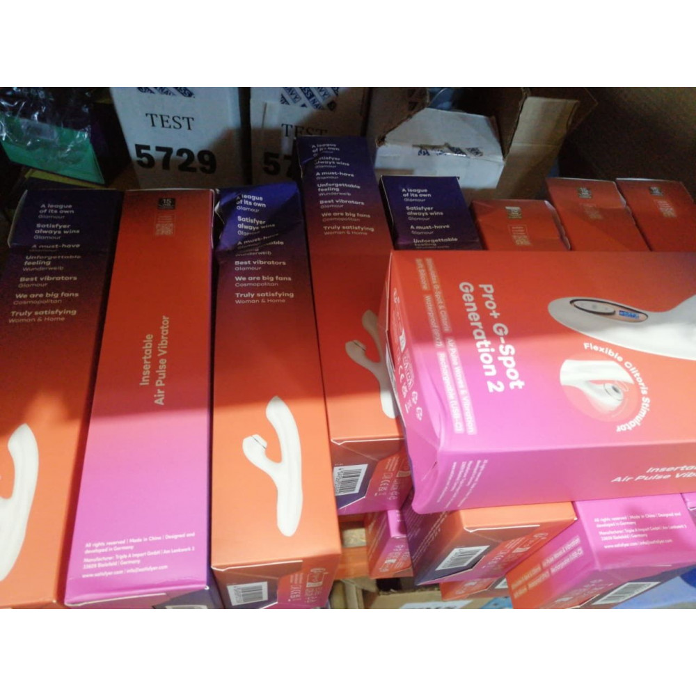 Секс игрушки - Вакуумный вибратор-кролик Satisfyer Pro+ G-Spot Generation 2 Wihte (мятая упаковка!!!) 1