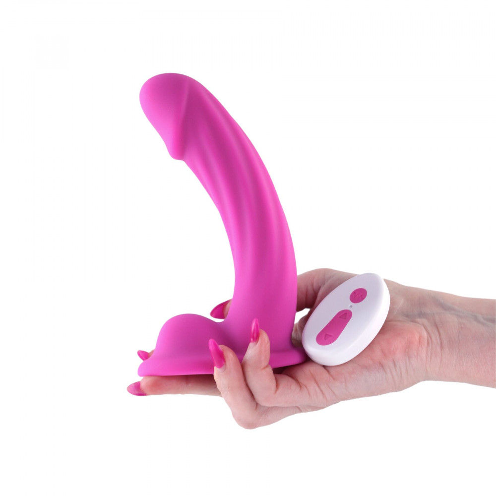 Фаллоимитаторы - Дилдо с вибрацией NS Novelties Colours - Curve - Vibrating - 6