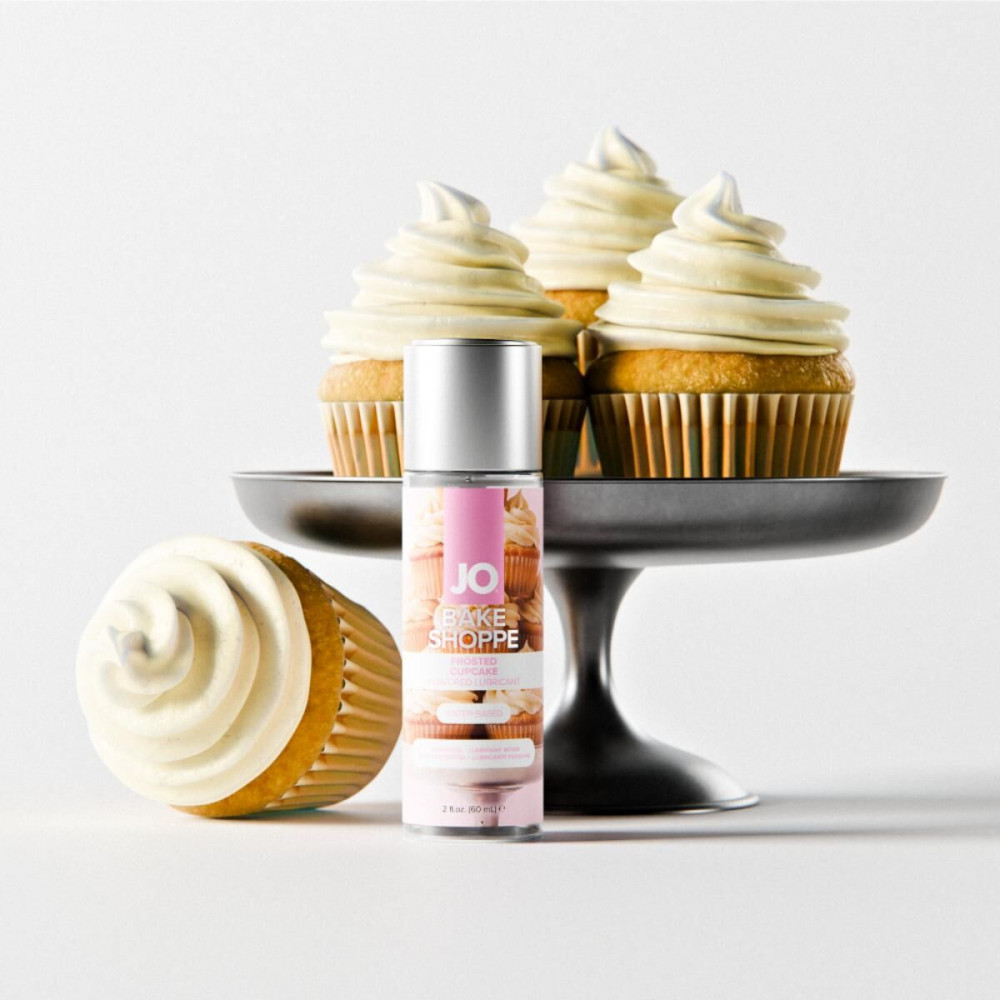 Оральні змазки - Лубрикант на водній основі JO Bake Shoppe - Frosted Cupcake 60 мл, без цукру та парабенів 6