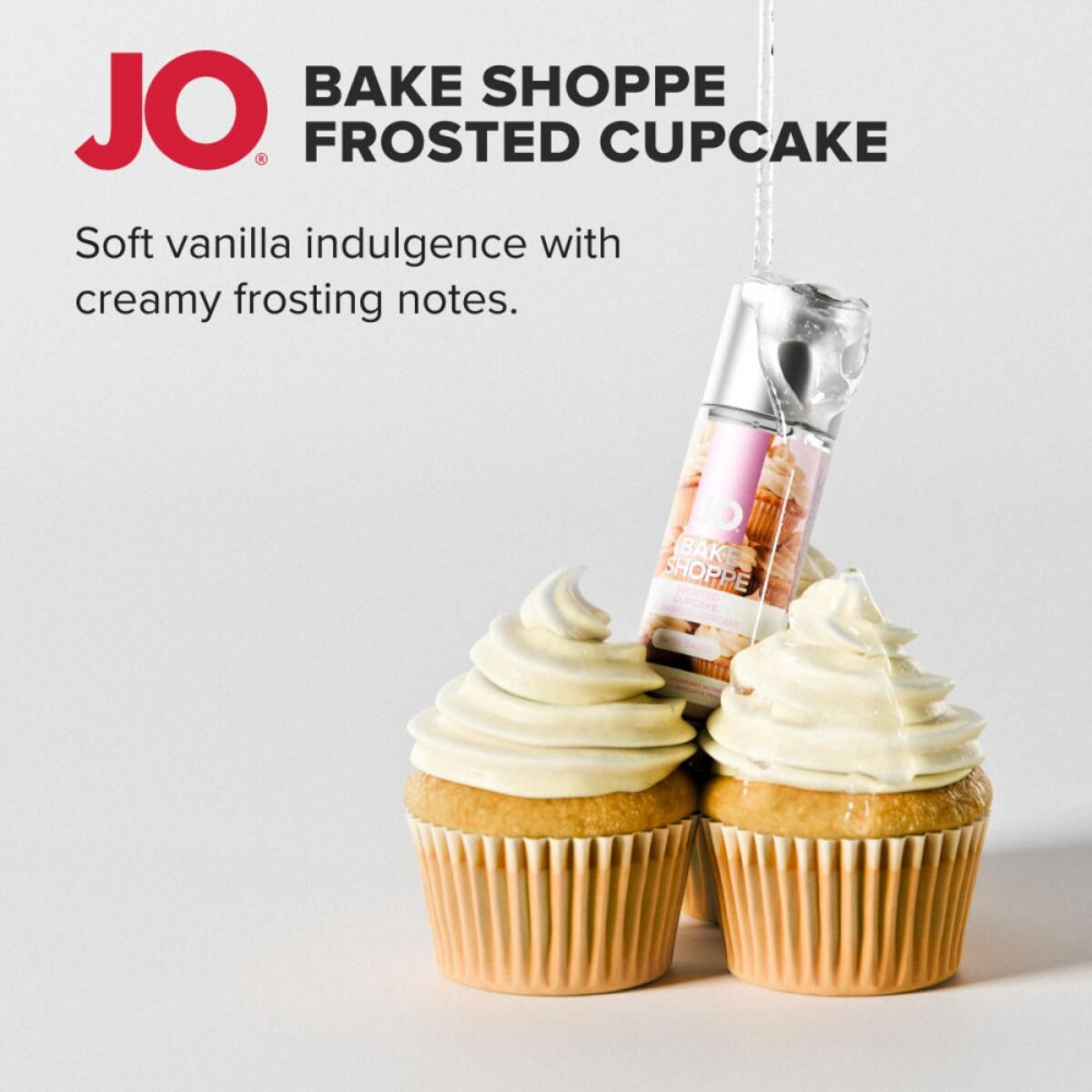 Оральні змазки - Лубрикант на водній основі JO Bake Shoppe - Frosted Cupcake 60 мл, без цукру та парабенів 5