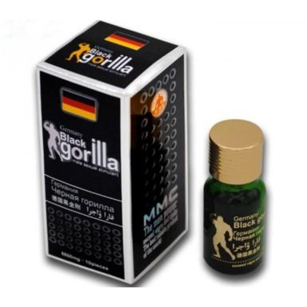 Лубриканты - Таблетки возбуждающие Germany Black gorilla
