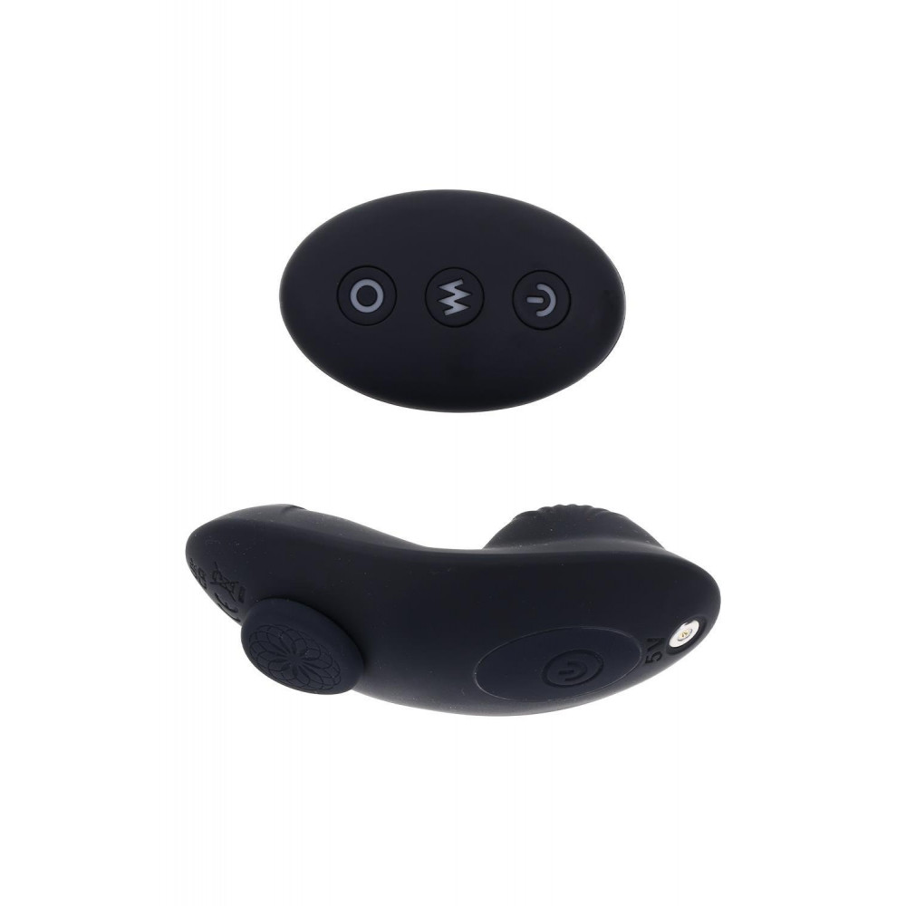 Страпони - Трусики для страпону Sportsheets з вібратором чорні 9