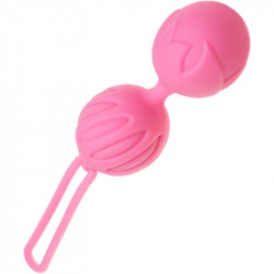 Вагінальні кульки Adrien Lastic Geisha Lastic Balls S, рожеві