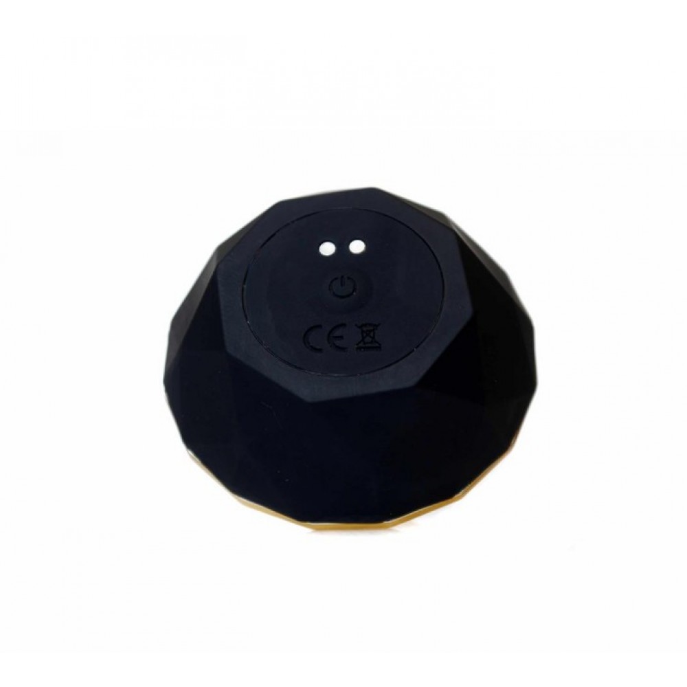 Вакуумный вибратор - Вакуумный стимулятор клитора Diamond Air Massager USB 7 Function золотий 3