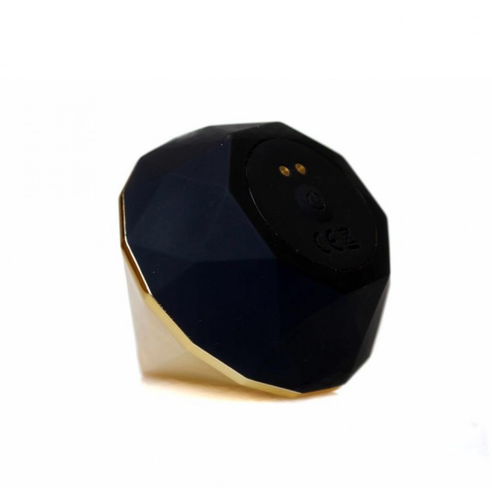 Вибраторы вакуумные - Вакуумный стимулятор клитора Diamond Air Massager USB 7 Function золотий 5