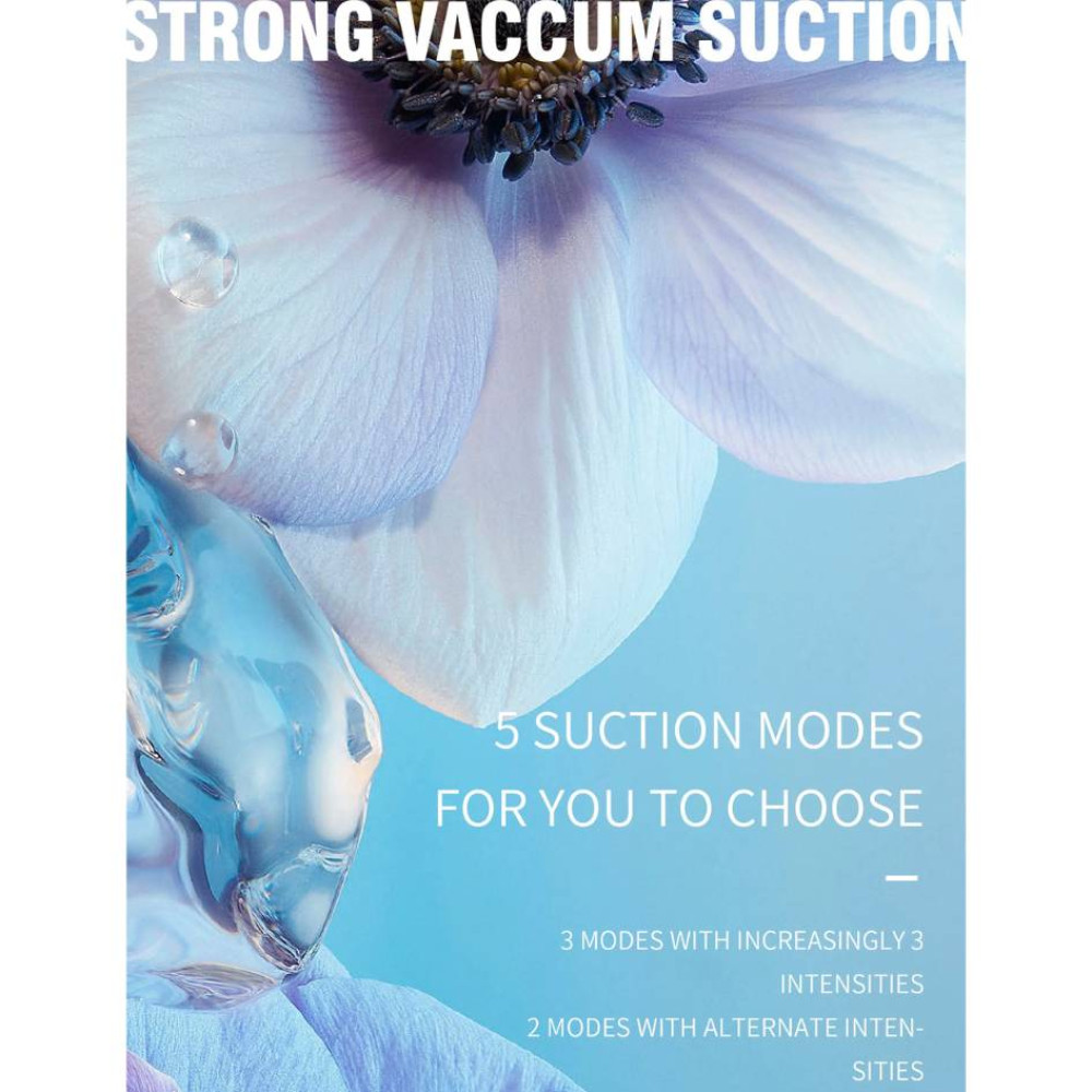 Різне - Вакуумний стимулятор у формі стаканчика з трубочкою BeYourLover Joy Cup голубий, 9.1 см х 4.6 см 12