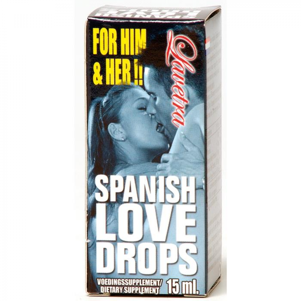 Лубриканты - Возбуждающие капли для женщин SPANISH LOVE DROPS LAVETRA ( 15 ml )