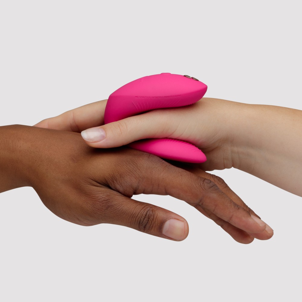 Игрушки для пар - Вибратор для пар We-Vibe Chorus Pro Electric Pink с пультом и приложением, розовый 6