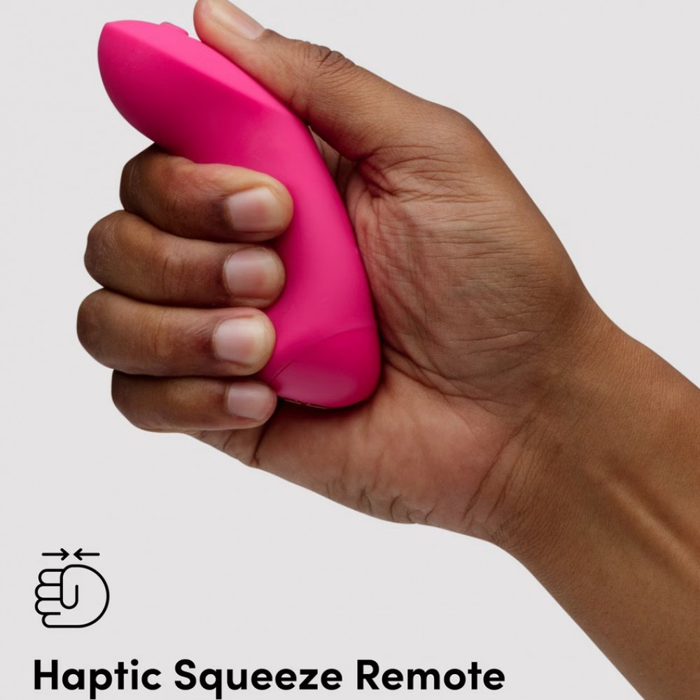 Игрушки для пар - Вибратор для пар We-Vibe Chorus Pro Electric Pink с пультом и приложением, розовый 29