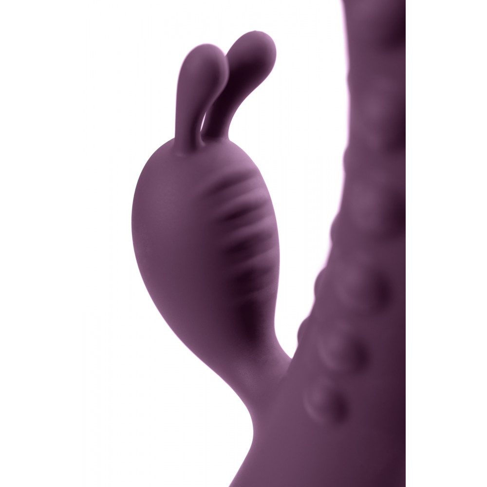 Вибратор - Вибратор-кролик со стимулирующими шариками, Kokos SMON No. 1, фиолетовый 9