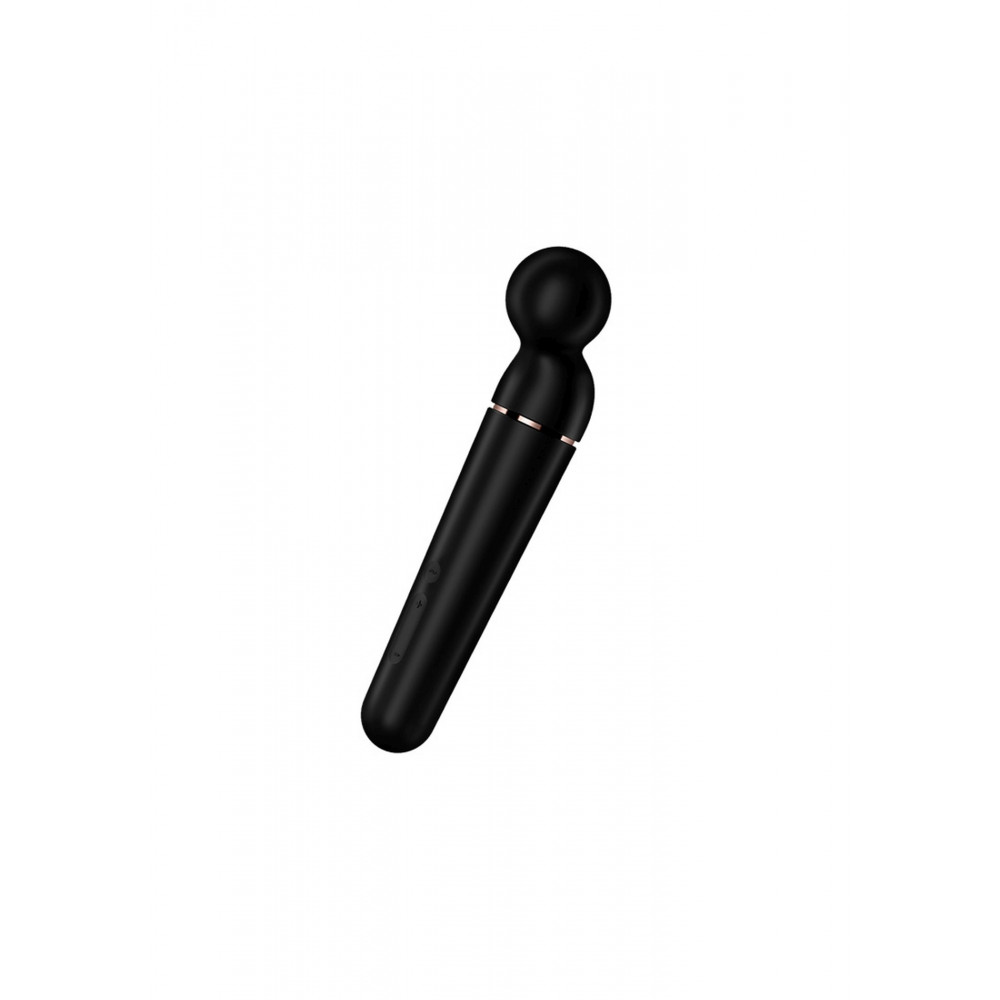 Разное - Вибратор-микрофон универсальный Satisfyer Planet Wand-er для стимуляции всего тела, черный 4