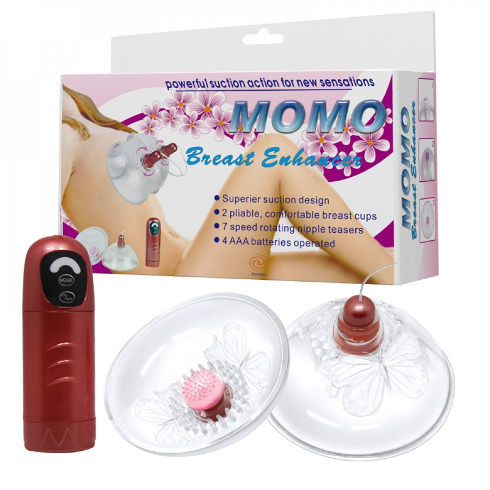 Вибратор - Вибромассажер для груди BAILE - MOMO Breast Enhancer, BI-014070