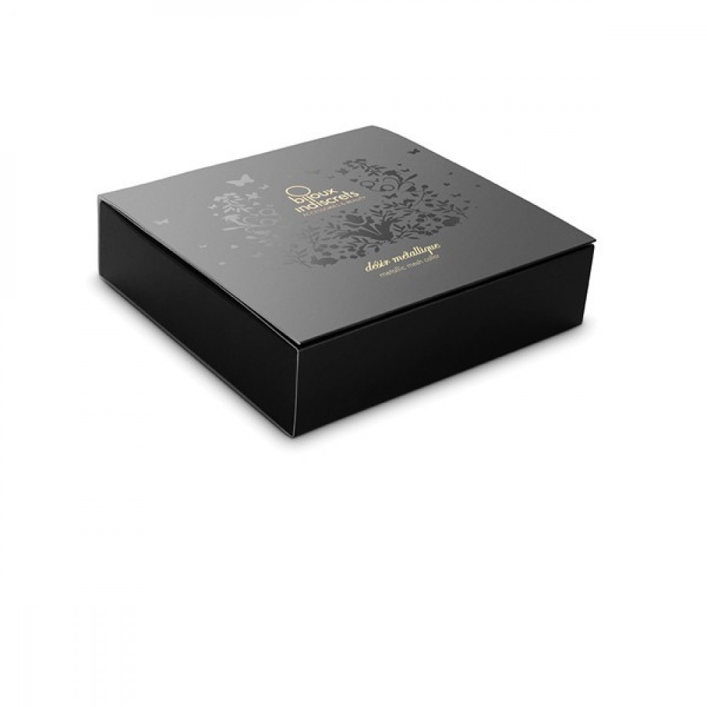 Интимные украшения - Чокер с цепочкой для тела DESIR METALLIQUE цвет: золотистый Bijoux Indiscrets (Испания) 2