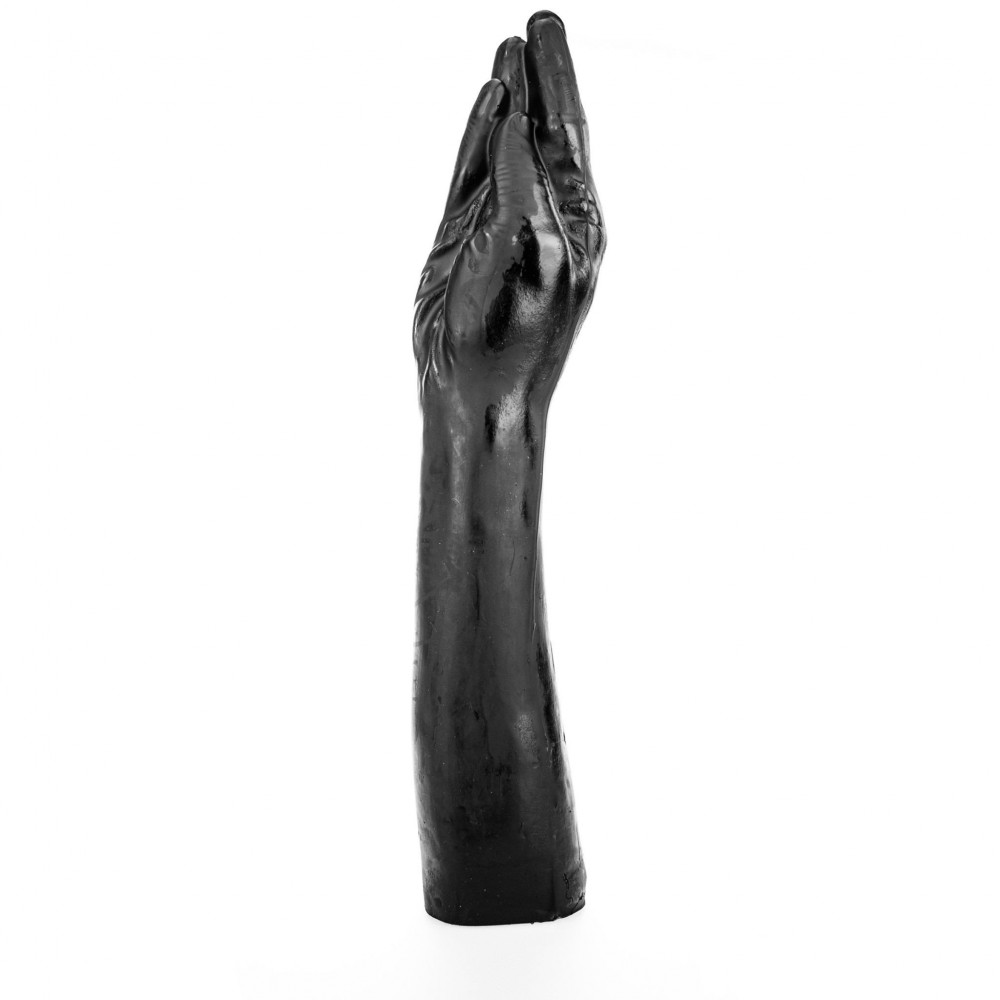 Анальные игрушки - Рука для фистинга All Black Fisting Dildo, 39 см 1